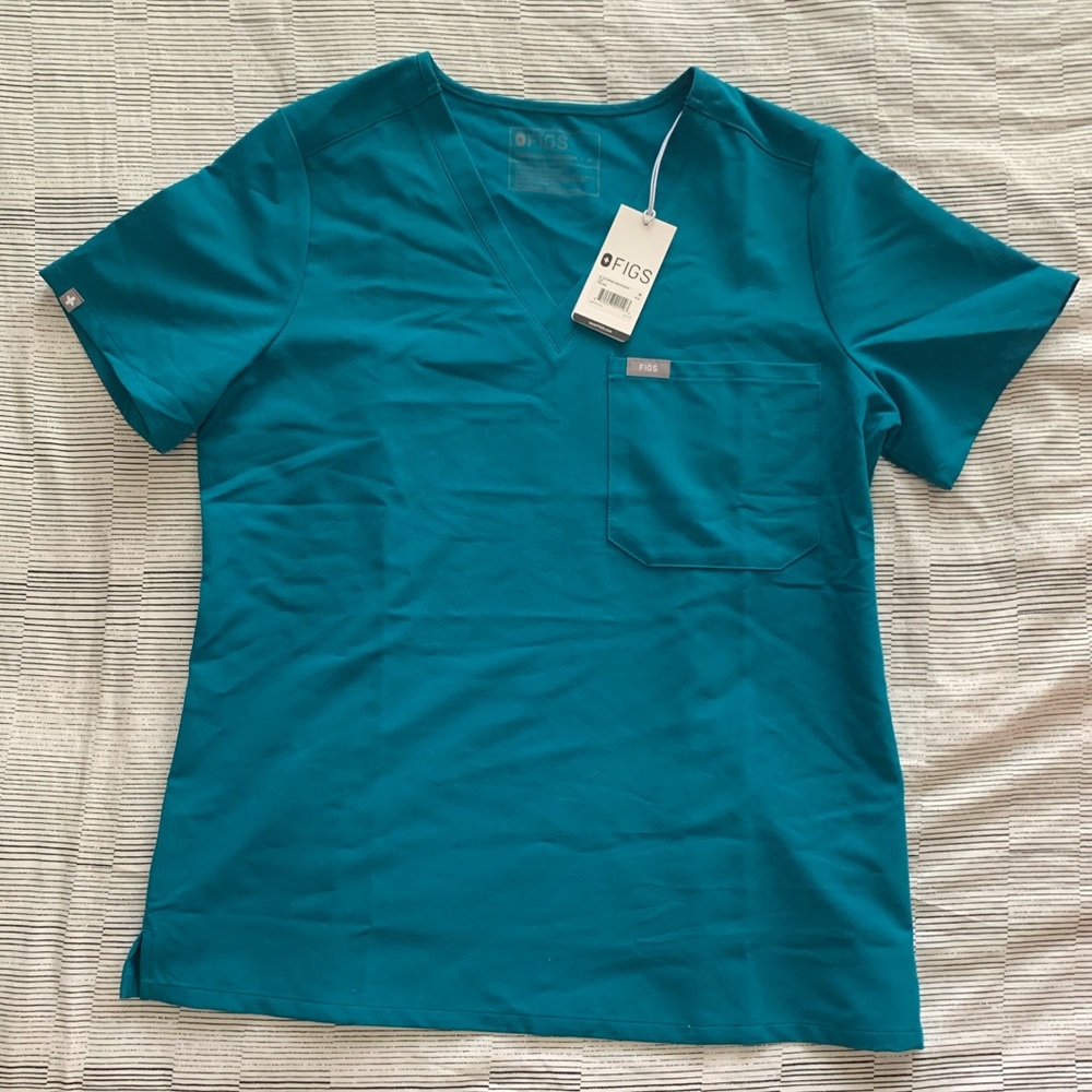 Teal FIGS Scrubs — NWT!